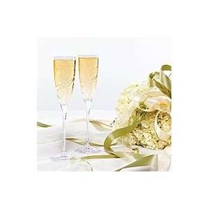  Exclusively Weddings Vera Wang Love Knots Crystal Toasting 