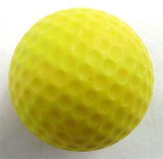 36pcs PU ball foam ball practice golf training yellow  