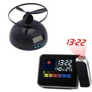  New Style Clock Pack Digital Weather Projection Alarm Clock 