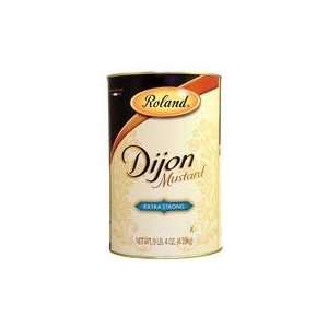 Roland French Dijon Mustard 9.25 pound Can (Pack of 6)  