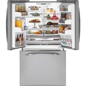  Profile 25.1 cu. ft. French Door Refrigerator with 4 Glass 