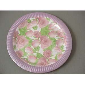  Flowery 9 Disposable Plates
