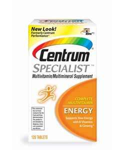  Centrum Specialist Energy, 120 Count Health & Personal 