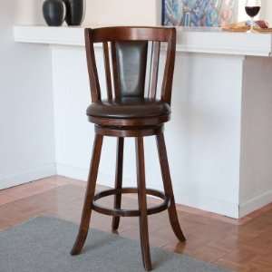  Hillsdale Doncaster 24 Inch Swivel Counter Stool, Black 