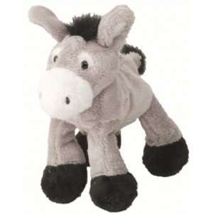   6in Tumbler Farm Donkey Plush Animal and Finger Puppet Toys & Games