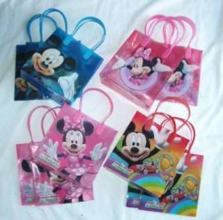 12 pcs Disney Mickey Minnie Goody Gift Bag Party Favor  