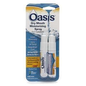    Oasis 2 Pack Portable Dry Mouth Spray
