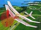 Rubber Band Powered Glider Plane Kit Aircraft Model Toy   DIY