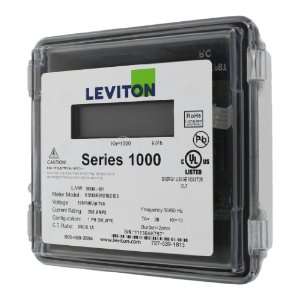  Leviton 1R240 21 Series 1000, Dual Element Meter, 120/208 