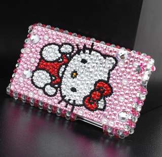 Hello Kitty Crystal Bead Case fit iPod Touch 4G 4th hot  