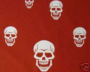 C105 Talking Skulls Quilt Henry Tattoo Cotton Fabric  