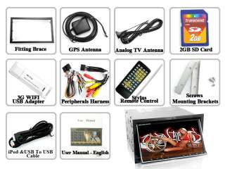Road Emperor In Dash Car DVD with 3G Internet (2DIN GPS, TV)  