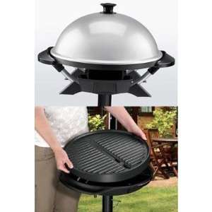  Electric Indoor/Outdoor Single Side Grilling Use Stand Or Grill 