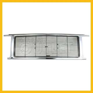 89 90 91 GMC SUBURBAN C1500 C2500 C3500 QUAD LAMP GRILL  