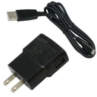 New OEM Samsung Galaxy S2 Wall Charger with OEM Micro USB Data Cable 