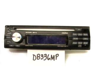 Clarion DB336MP AM/FM CD Player Faceplate  TESTED   