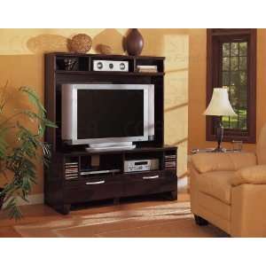  Plasma TV Entertainment Center in a Rich Cappuccino Finish 