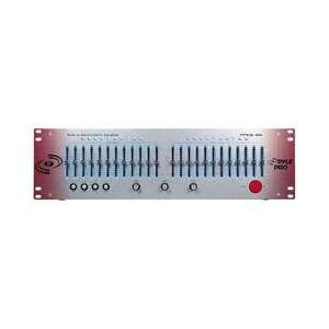   Pyle PPEQ 86 DUAL CHANNEL 12 BAND GRAPHIC EQUALIZER 