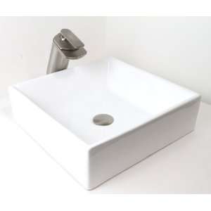 17 Inch European Style Porcelain Ceramic Countertop Bathroom Vessel 
