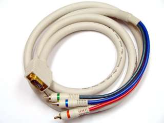   Connector (RCA) Component Video High Resolution Ultra Shield Cable