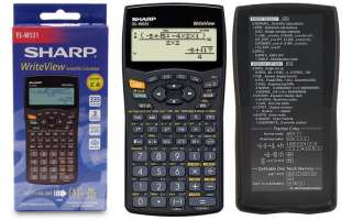 New SHARP Scientific Business Calculator EL W531 ELW531  