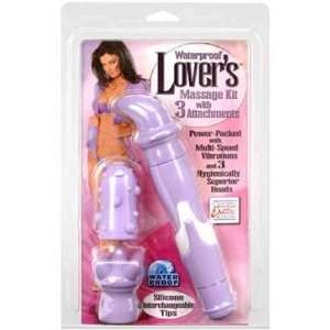  W/p Lovers Massage Kit   Purple