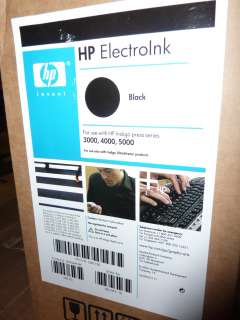 hp electroink black q4012b Ink Cartridge indigo new  