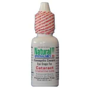  Cataract Eye Drops with Cineraria 15ml   Natural 