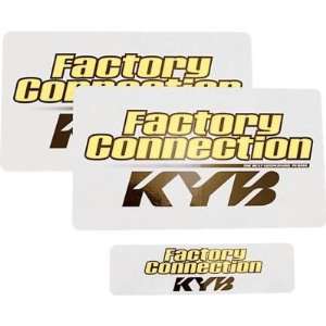 Factory Connection Fork / Shock Decal Set   / KAYABA FCKYBDCLSET