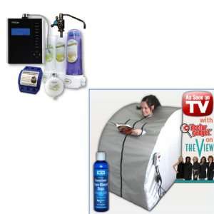   Ionizer and FIR Real Sauna Ultimate Detox Package 