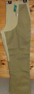   LL Bean Upland Briar Pants Chaps Hunting Working Water Resistant 46