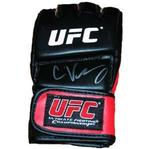  Cain Velasquez Autographed UFC Glove Sports Collectibles
