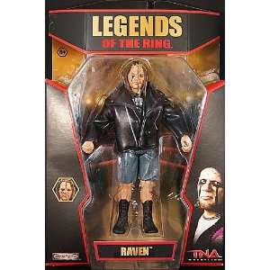   LEGENDS OF THE RING)   TNA DELUXE IMPACT 5 TOY WRESTLING ACTION FIGURE