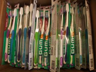   Clean New GUM Soft 461 Compact Head Toothbrushes 070942004619  