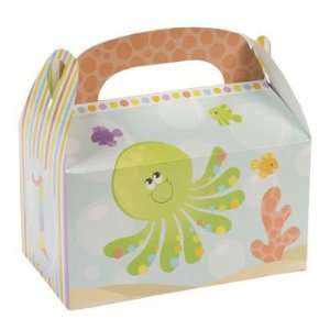 Under The Sea 1st Birthday Treat Boxes   Party Favor & Goody Bags 