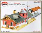 Model Power 427 Station & Freight Shed Kit HO Scale