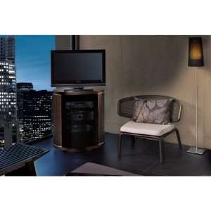 BDI USA 9980E Revo Tall Flat Screen 30 TV Stand in Espresso on Oak