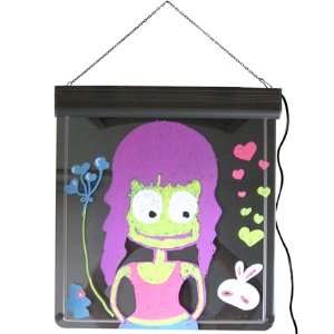   Chalk Board Signs fluorescent screen Write on/ Wipe off Toys & Games
