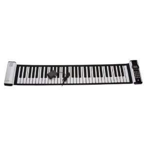 New 61 Keys Roll Up Soft Keyboard Piano MIDI Folding Electronic Piano 