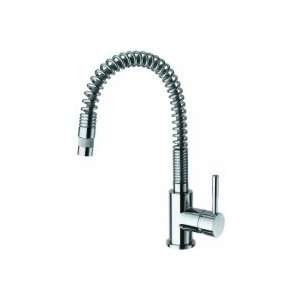 La Torre Kitchen Faucet Mixer with Spring and Pull Down Spray 12681 BN 