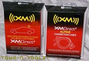 XM DIRECT KENWOOD CNP2000UCA & CNPALP1 SATTELITE RADIO  