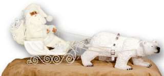 Ditz Designs 16Father Christmas Ivory Sleigh Ride NEW  