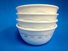   CORELLE Livingware Morning Blue 12 oz dessert / Rice bowls   4 pieces