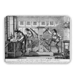  French printing press, 1642 (engraving) by   Mouse Mat 