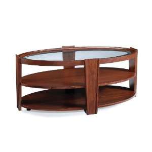  Magnussen Furniture Nuvo Wood Oval Cocktail Table