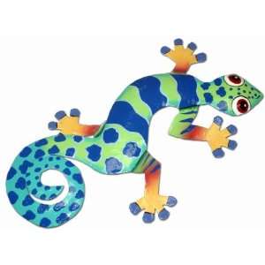  Blue Dotted Gecko Wall Decor