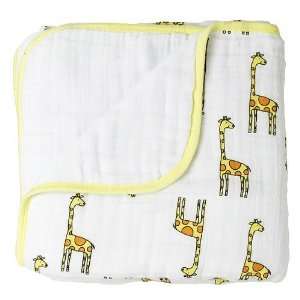 Aden & Anais Muslin Dream Blanket Jungle Jam Giraffe Baby Blanket