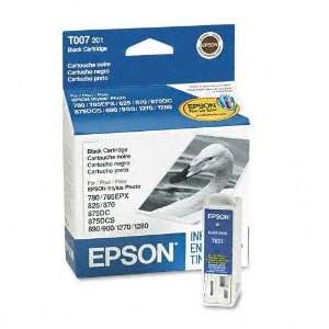  Epson T007201 Black OEM Genuine Inkjet/Ink Cartridge (370 