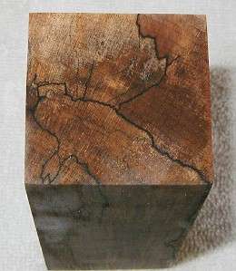   stabilized curly spalted maple knife block 121002. Specifics include