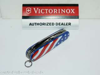 New Victorinox Swiss Army Knife SUPER TINKER US FLAG 91mm 53342  